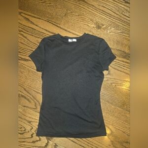 Zara Charcoal Crew Neck Tee